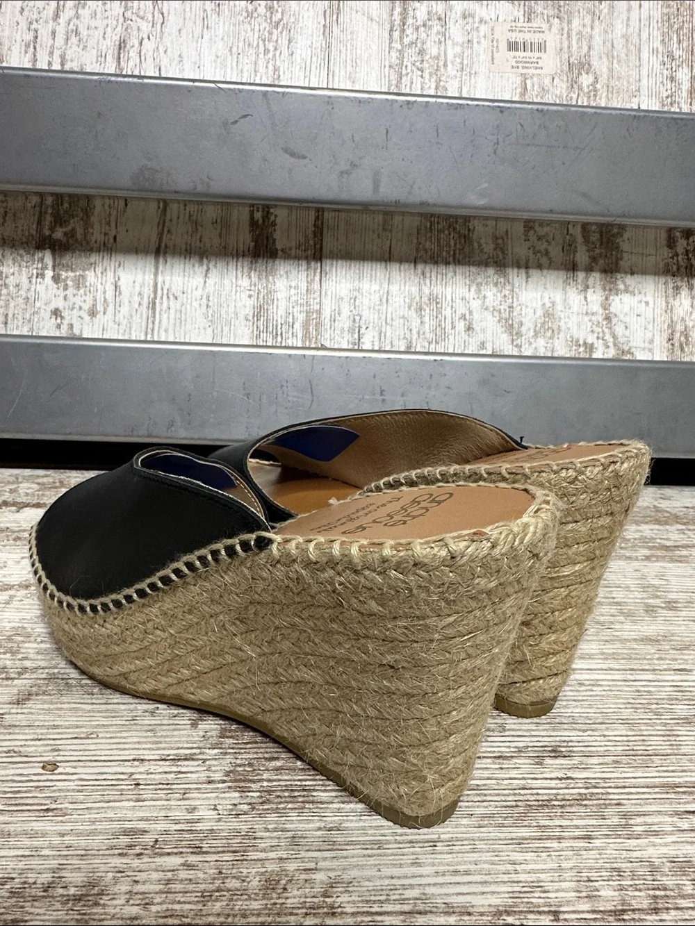 Andre Assous Catarina Espadrille Platform Wedge Sandal Women’s Sz 9
